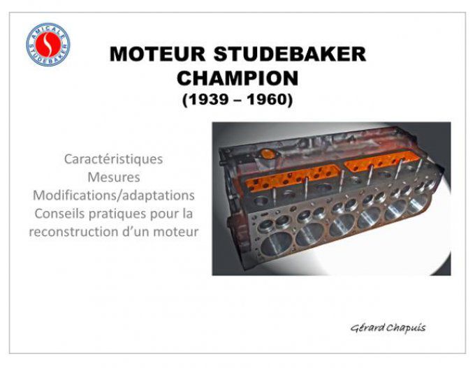 MOTEUR STUDEBAKER CHAMPION (1939-1960) 