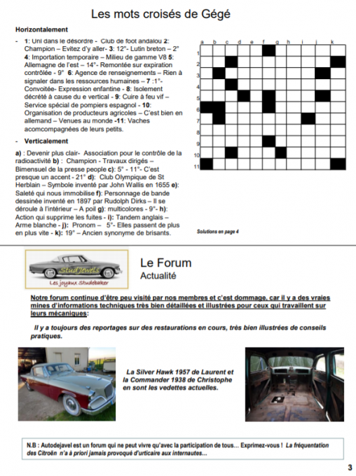 Bulletin n°118 Avril 2020