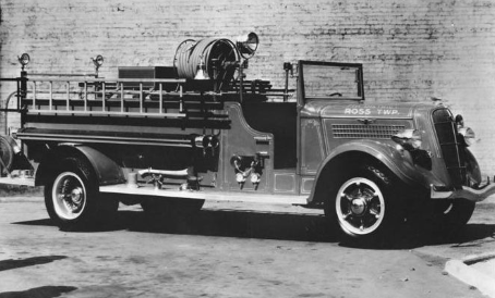 1936 Camion de pompiers Studebaker