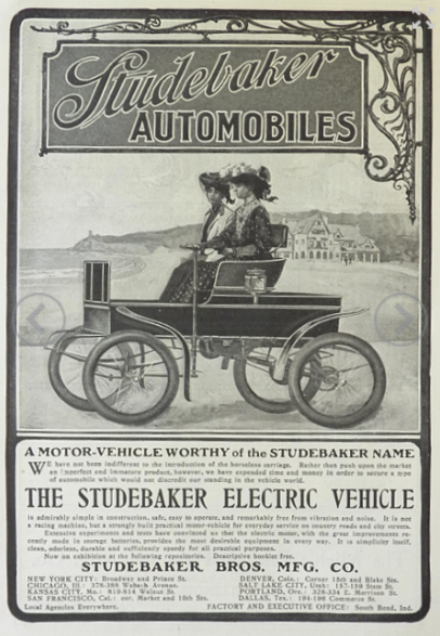 1902 Studebaker n ° 1354 Runabout